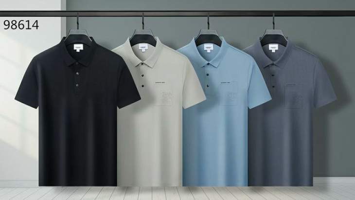 Picture of Burberry Polo Shirts Short _SKUBurberryM-3XL25wx2329162